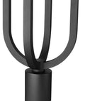 Z-LITE LELAND OUTDOOR POST MOUNTED FIXTURE | 5005PHM-5011P-BK-LED - Post