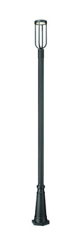 Z-LITE LELAND OUTDOOR POST MOUNTED FIXTURE | 5005PHM-5011P-BK-LED - Post