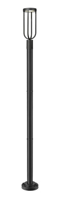 Z-LITE LELAND OUTDOOR POST MOUNTED FIXTURE | 5005PHM-5012P-BK-LED - Post