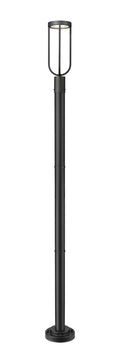 Z-LITE LELAND OUTDOOR POST MOUNTED FIXTURE | 5005PHM-5012P-BK-LED - Post
