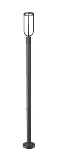 Z-LITE LELAND OUTDOOR POST MOUNTED FIXTURE | 5005PHM-567P-BK-LED - Post