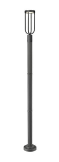 Z-LITE LELAND OUTDOOR POST MOUNTED FIXTURE | 5005PHM-567P-BK-LED - Post