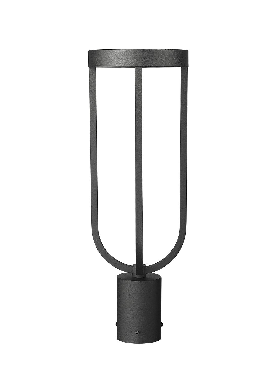 Z-LITE LELAND OUTDOOR PIER MOUNTED FIXTURE | 5005PHM-BK-LED - Post
