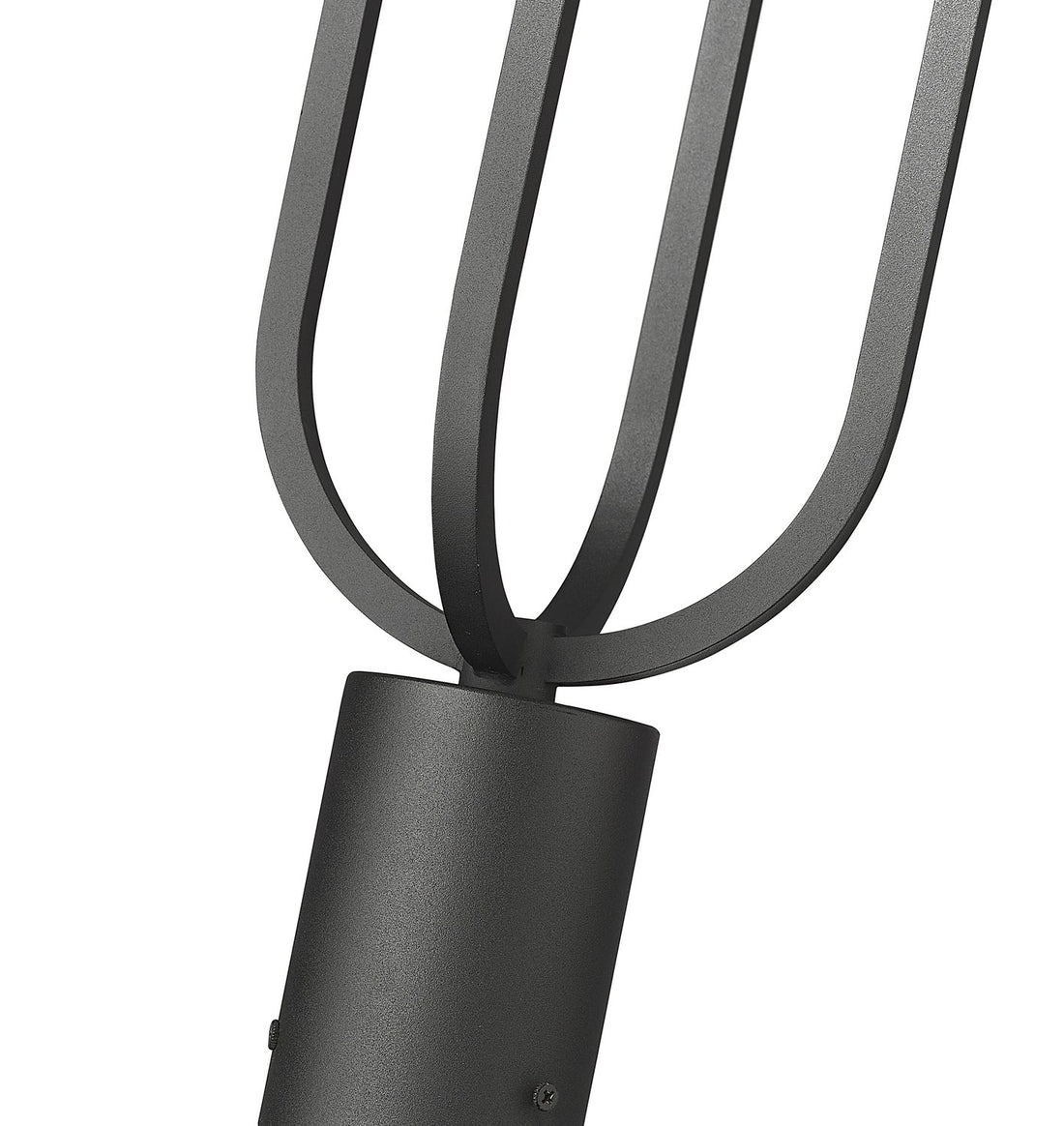 Z-LITE LELAND OUTDOOR PIER MOUNTED FIXTURE | 5005PHM-BK-LED - Post