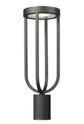 Z-LITE LELAND OUTDOOR PIER MOUNTED FIXTURE | 5005PHM-BK-LED - Post