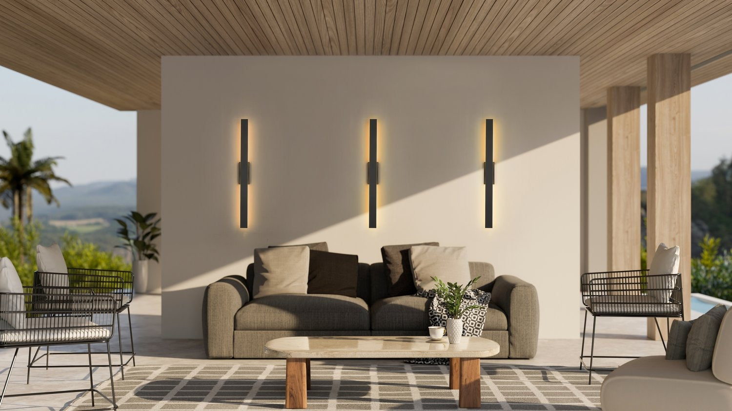 Z-LITE, STYLET OUTDOOR WALL LIGHT, OUTDOOR WALL LIGHTS