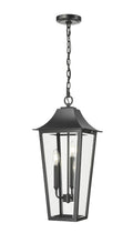 Z-LITE, GANNON OUTDOOR CHAIN MOUNT CEILING FIXTURE, OUTDOOR CEILING LIGHTS