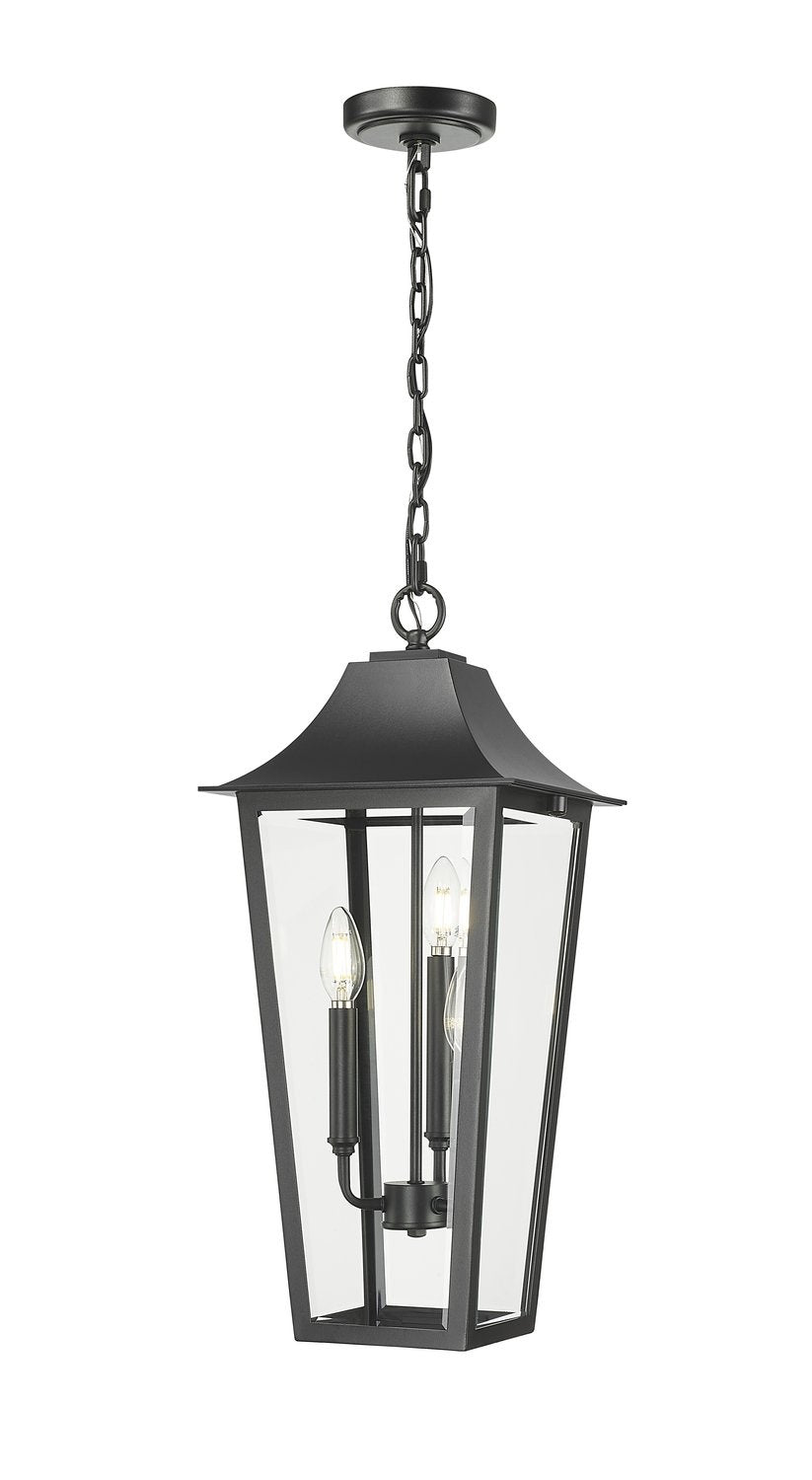 Z-LITE, GANNON OUTDOOR CHAIN MOUNT CEILING FIXTURE, OUTDOOR CEILING LIGHTS