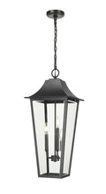 Z-LITE, GANNON OUTDOOR CHAIN MOUNT CEILING FIXTURE, OUTDOOR CEILING LIGHTS