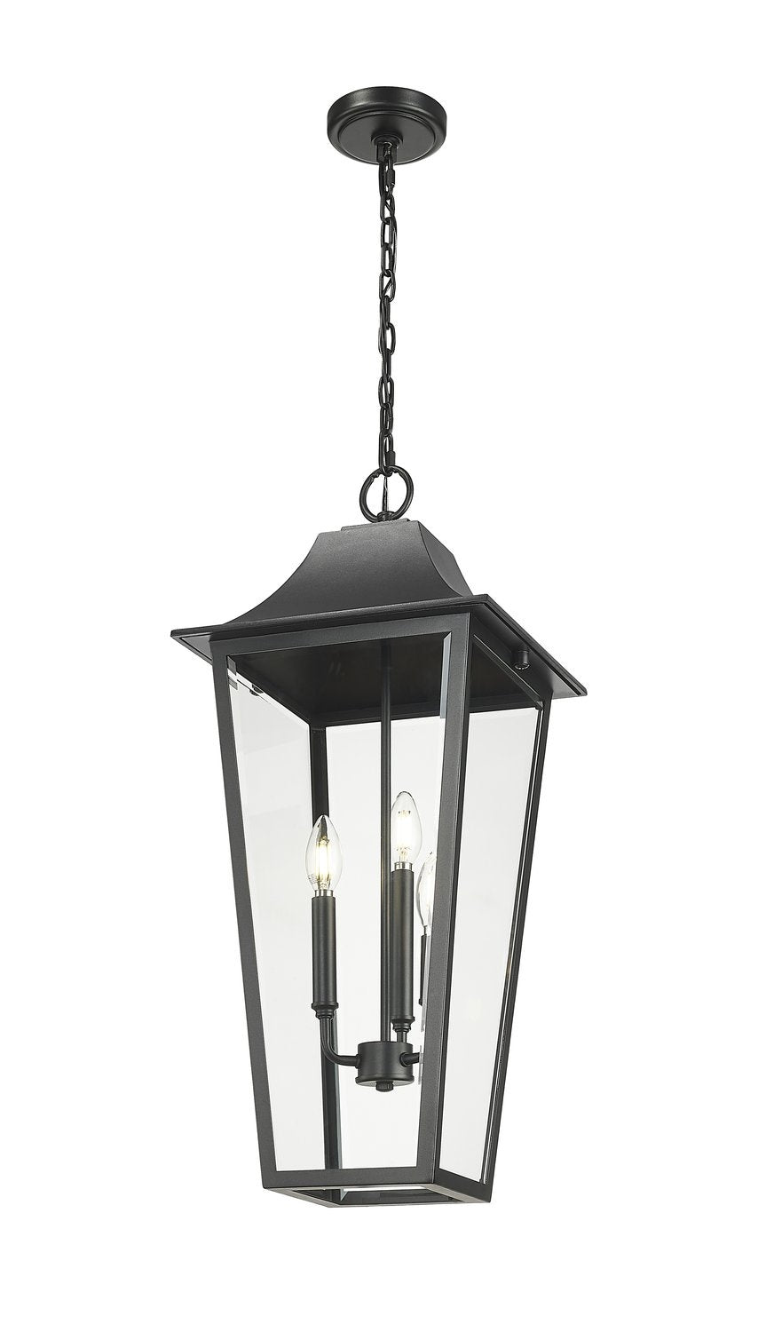 Z-LITE, GANNON OUTDOOR CHAIN MOUNT CEILING FIXTURE, OUTDOOR CEILING LIGHTS