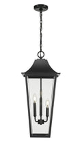 Z-LITE, GANNON OUTDOOR CHAIN MOUNT CEILING FIXTURE, OUTDOOR CEILING LIGHTS