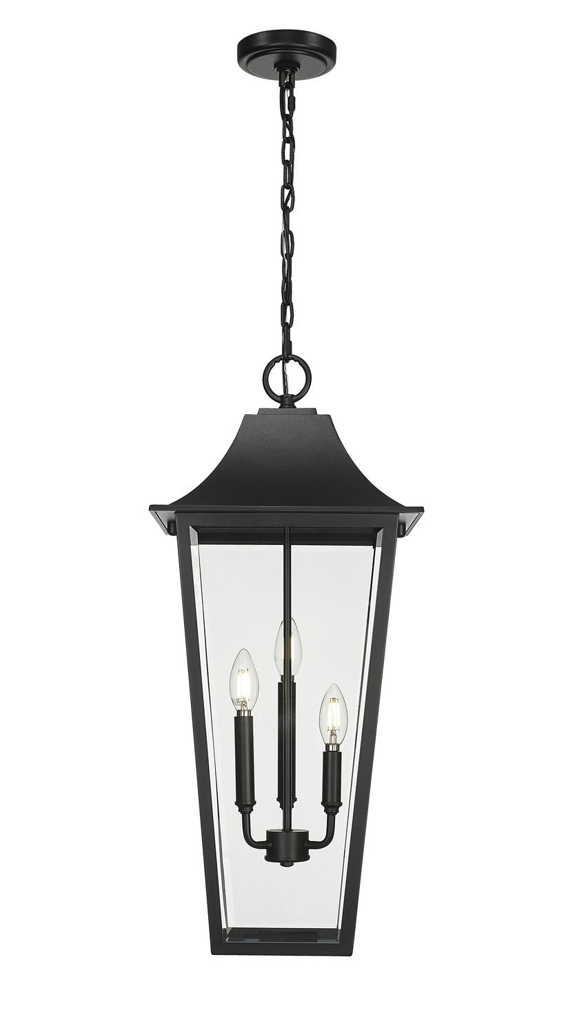 Z-LITE, GANNON OUTDOOR CHAIN MOUNT CEILING FIXTURE, OUTDOOR CEILING LIGHTS