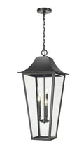 Z-LITE, GANNON OUTDOOR CHAIN MOUNT CEILING FIXTURE, OUTDOOR CEILING LIGHTS