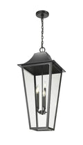 Z-LITE, GANNON OUTDOOR CHAIN MOUNT CEILING FIXTURE, OUTDOOR CEILING LIGHTS