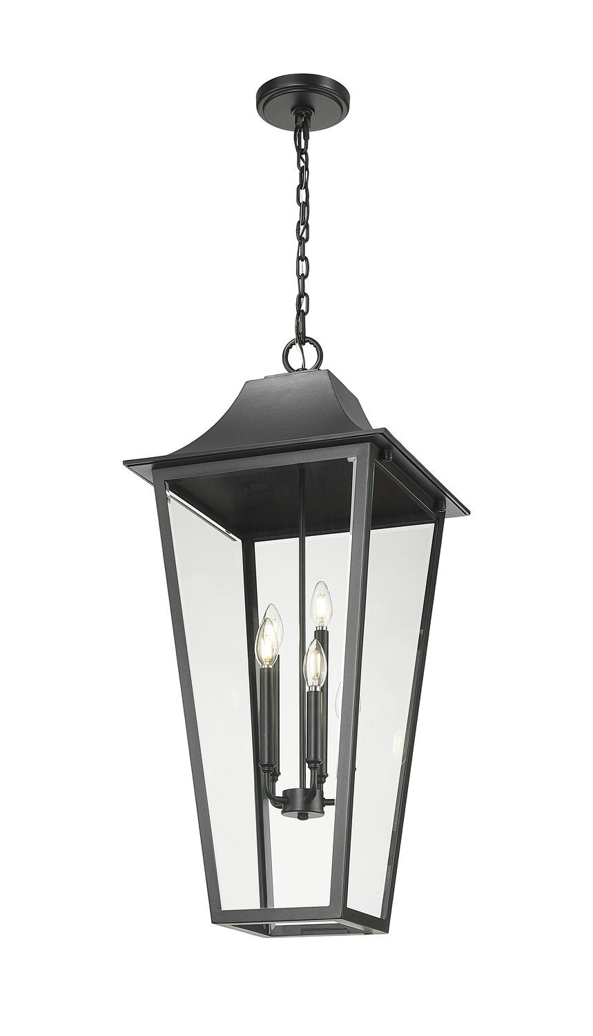 Z-LITE, GANNON OUTDOOR CHAIN MOUNT CEILING FIXTURE, OUTDOOR CEILING LIGHTS