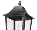 Z-LITE GANNON OUTDOOR POST MOUNTED FIXTURE - 5011P | 5008PHBR-5011P-BK - Post