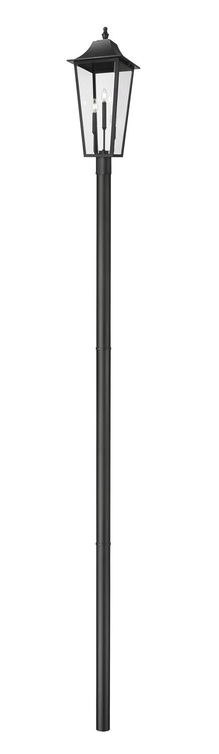 Z-LITE GANNON OUTDOOR POST MOUNTED FIXTURE - 5009P120 | 5008PHXLR-5009P120-B - Post