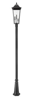 Z-LITE GANNON OUTDOOR POST MOUNTED FIXTURE - 5011P | 5008PHXLR-5011P-BK - Post