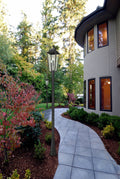 Z-LITE GANNON OUTDOOR POST MOUNTED FIXTURE - 5011P | 5008PHXLR-5011P-BK - Post