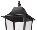 Z-LITE GANNON OUTDOOR POST MOUNTED FIXTURE - 519P | 5008PHXLR-519P-BK - Post