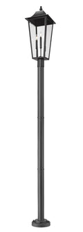Z-LITE GANNON OUTDOOR POST MOUNTED FIXTURE - 567P | 5008PHXLR-567P-BK - Post