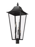 Z-LITE GANNON OUTDOOR POST MOUNT FIXTURE | 5008PHXXLR-BK - Post