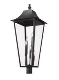 Z-LITE GANNON OUTDOOR POST MOUNT FIXTURE | 5008PHXXLR-BK - Post