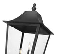 Z-LITE GANNON OUTDOOR POST MOUNTED FIXTURE - 536P | 5008PHXXLS-536P-BK - Post