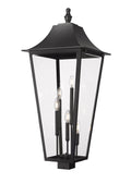 Z-LITE GANNON OUTDOOR POST MOUNT FIXTURE | 5008PHXXLS-BK - Post