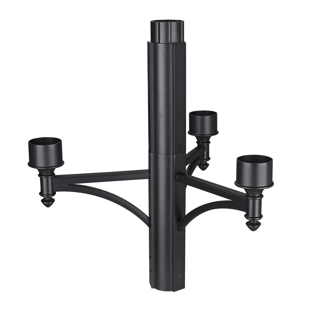 Z-LITE OUTDOOR OUTDOOR POSTS + HARDWARE | 501-4BK - Post