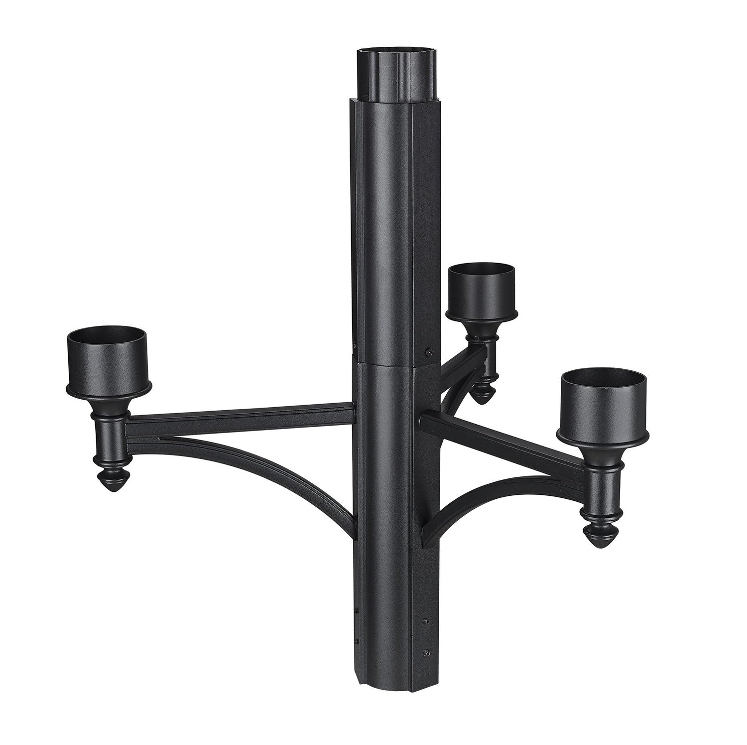 Z-LITE OUTDOOR OUTDOOR POSTS + HARDWARE | 501-4BK - Post