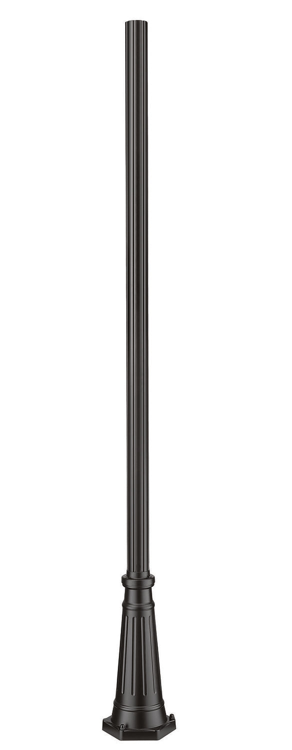 Z-LITE OUTDOOR POST OUTDOOR POSTS + HARDWARE | 5011P-BK - Post