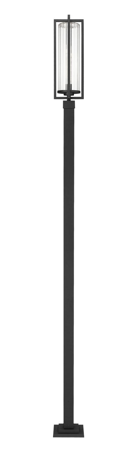 Z-LITE AURA OUTDOOR POST MOUNTED FIXTURE | 5013PHBS-536P-BK - Post