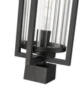 Z-LITE AURA OUTDOOR POST MOUNT FIXTURE | 5013PHBS-BK - Post