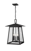 Z-LITE, RAINER OUTDOOR CHAIN MOUNT CEILING FIXTURE, OUTDOOR CEILING LIGHTS