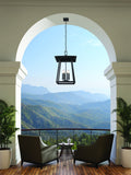 Z-LITE, RAINER OUTDOOR CHAIN MOUNT CEILING FIXTURE, OUTDOOR CEILING LIGHT