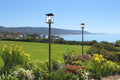 Z-LITE RAINER 4 LIGHT OUTDOOR POST MOUNTED FIXTURE | 5015PHBR-5009P96-BK - Post