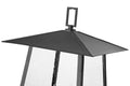 Z-LITE RAINER 4 LIGHT OUTDOOR POST MOUNTED FIXTURE | 5015PHBS-536P-BK - Post
