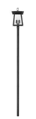 Z-LITE RAINER 5 LIGHT OUTDOOR POST MOUNTED FIXTURE | 5015PHXLR-5009P120-B - Post