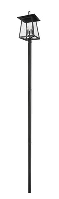 Z-LITE RAINER 5 LIGHT OUTDOOR POST MOUNTED FIXTURE | 5015PHXLR-5009P120-B - Post