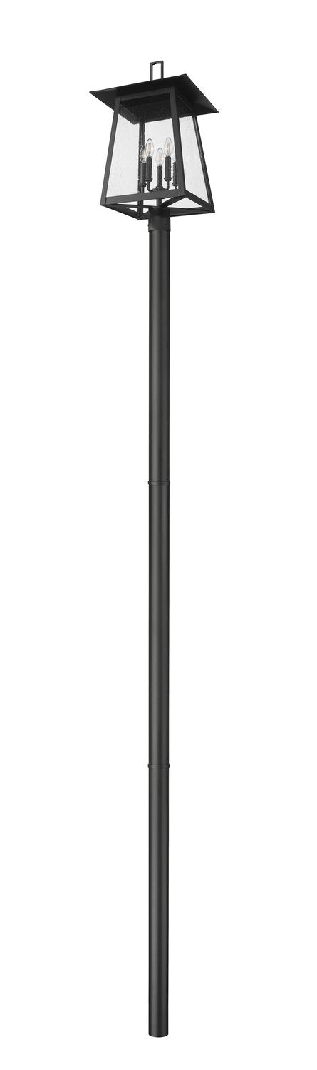 Z-LITE RAINER 5 LIGHT OUTDOOR POST MOUNTED FIXTURE | 5015PHXLR-5009P120-B - Post