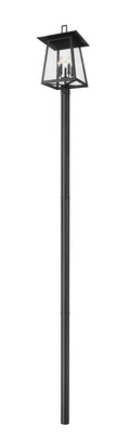 Z-LITE RAINER 5 LIGHT OUTDOOR POST MOUNTED FIXTURE | 5015PHXLR-5009P120-B - Post