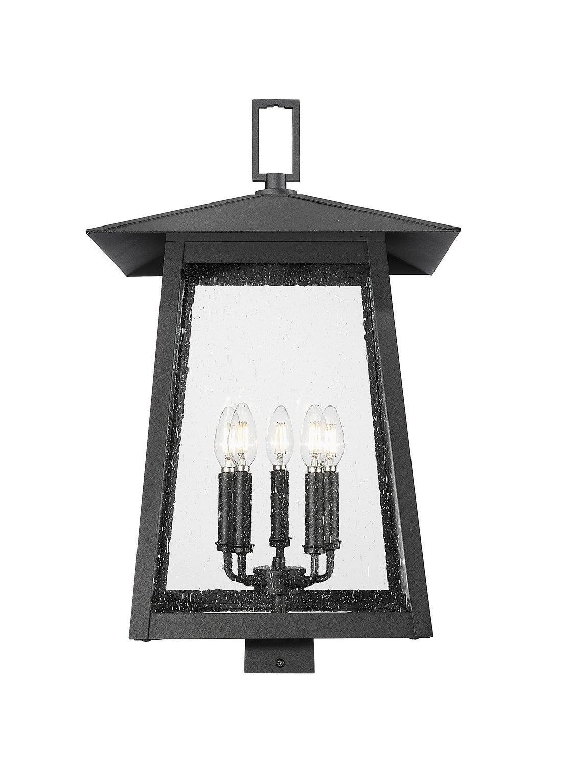 Z-LITE RAINER OUTDOOR POST MOUNT FIXTURE | 5015PHXLS-BK - Post