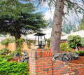 Z-LITE RAINER OUTDOOR PIER MOUNTED FIXTURE | 5015PHXLS-SQPM-BK