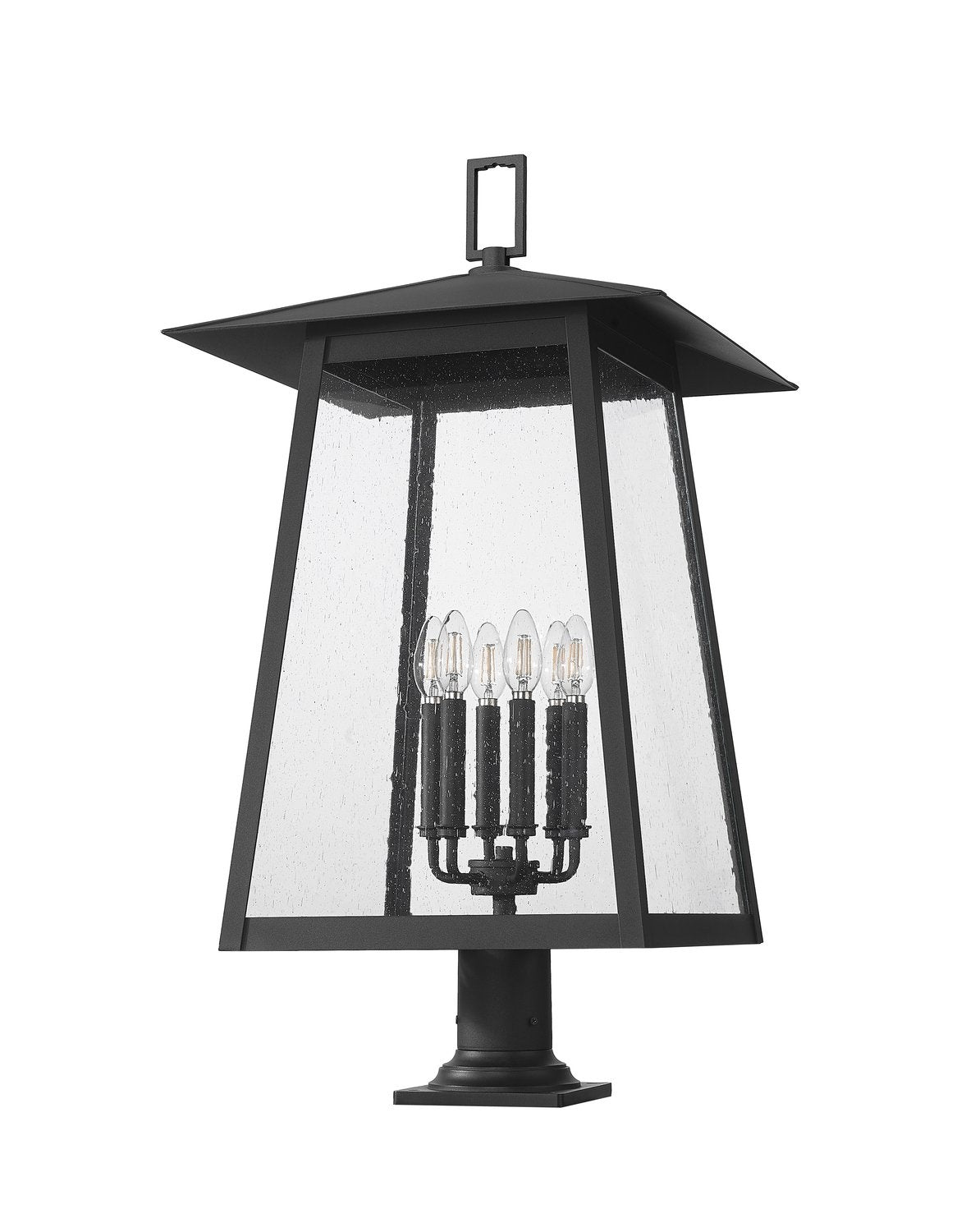 Z-LITE RAINER OUTDOOR PIER MOUNTED FIXTURE | 5015PHXXLR-533PM-BK