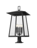 Z-LITE RAINER OUTDOOR PIER MOUNTED FIXTURE | 5015PHXXLR-533PM-BK