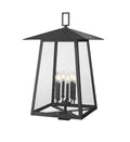 Z-LITE RAINER OUTDOOR POST MOUNT FIXTURE | 5015PHXXLS-BK - Post