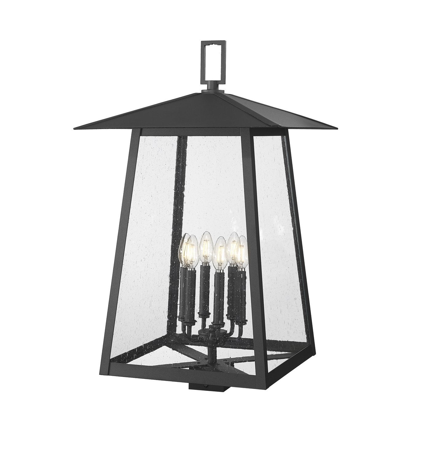 Z-LITE RAINER OUTDOOR POST MOUNT FIXTURE | 5015PHXXLS-BK - Post