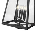 Z-LITE RAINER OUTDOOR POST MOUNT FIXTURE | 5015PHXXLS-BK - Post