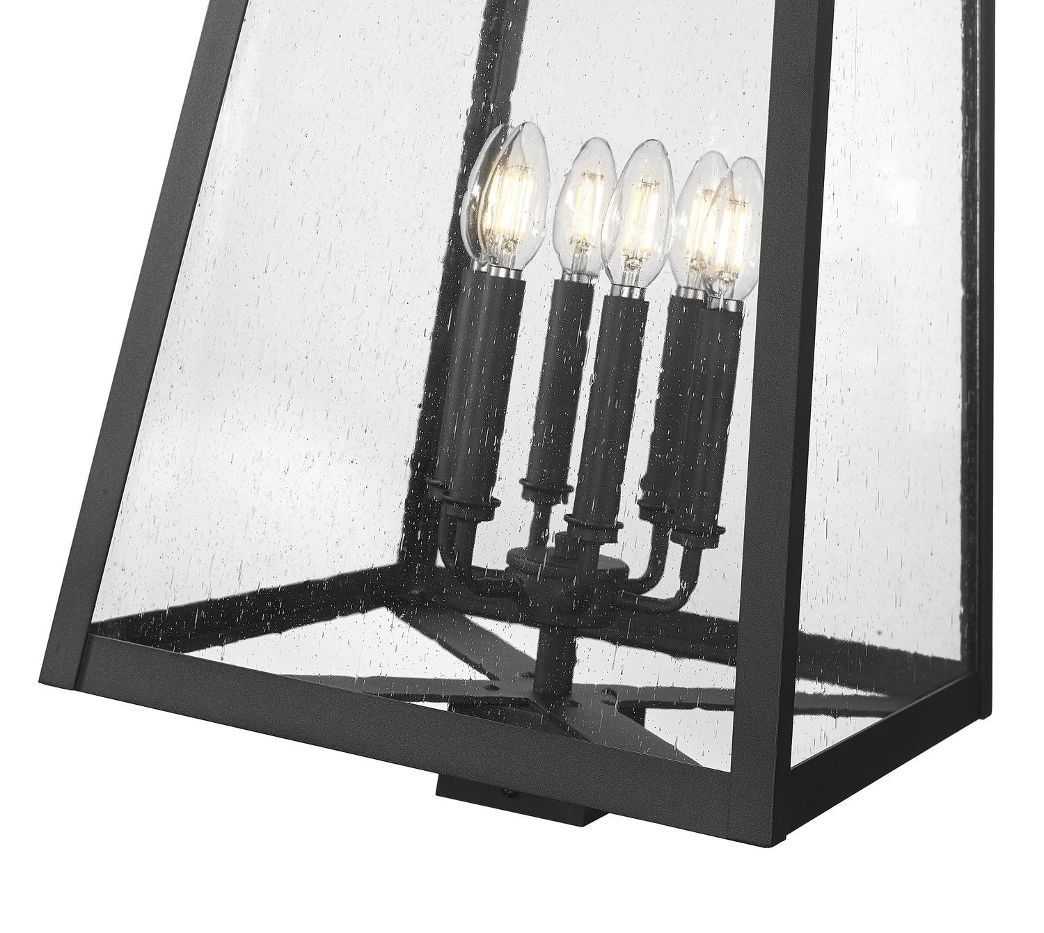 Z-LITE RAINER OUTDOOR POST MOUNT FIXTURE | 5015PHXXLS-BK - Post